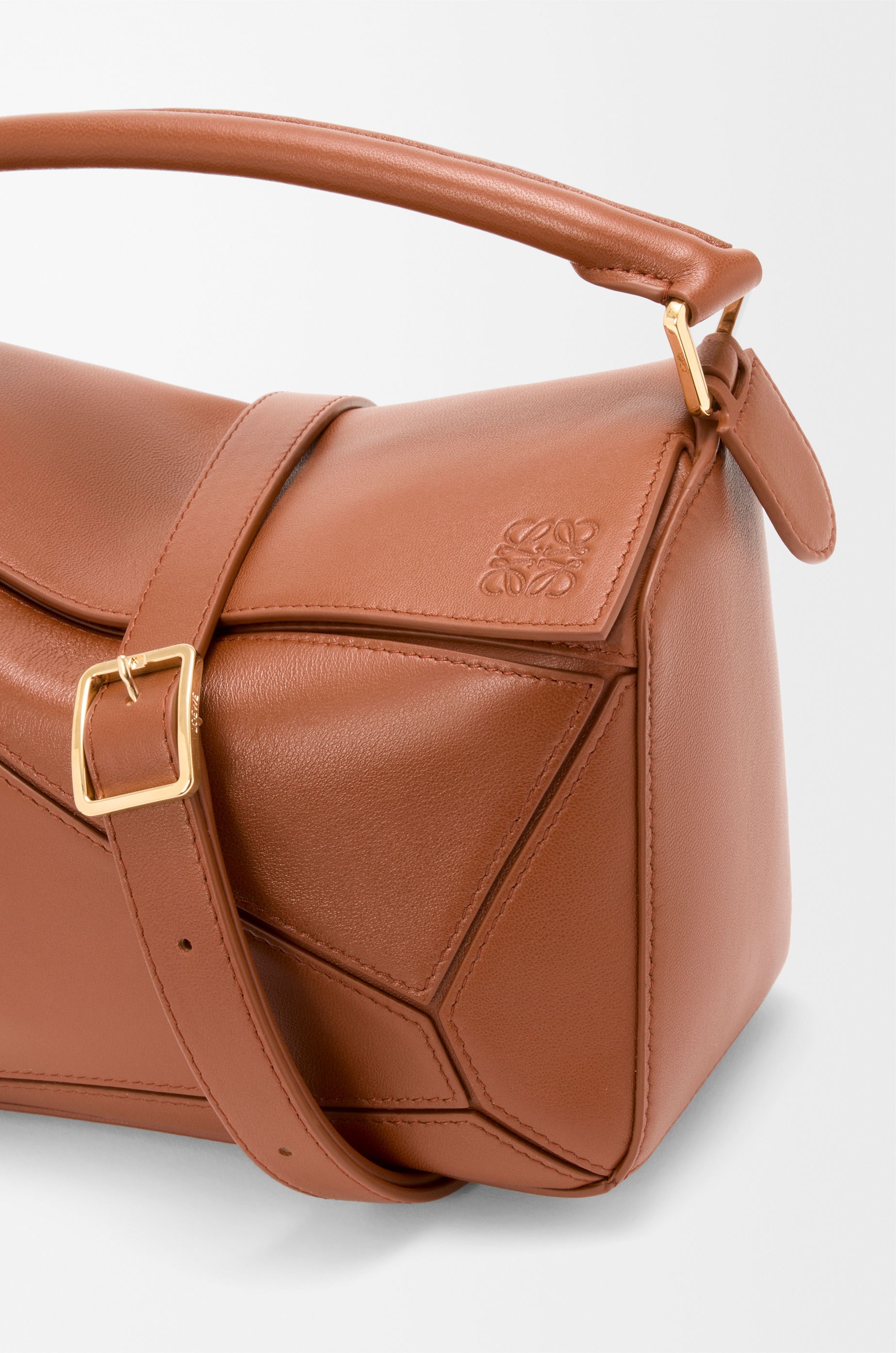 Small Featherlight Puzzle bag in nappa lambskin - 14