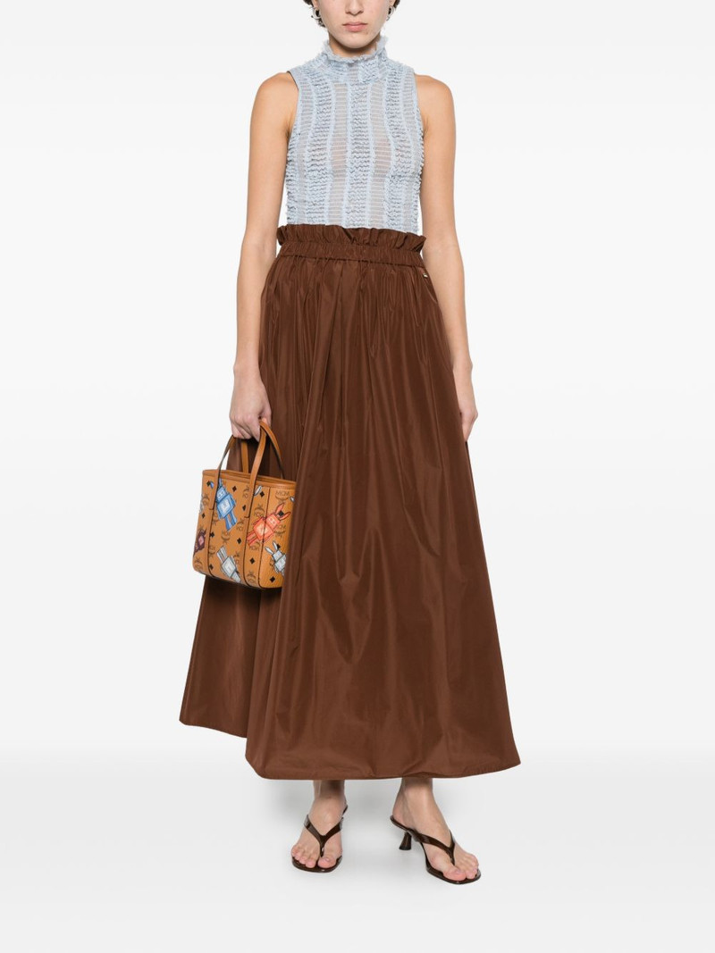 Herno pleated skirt outlook
