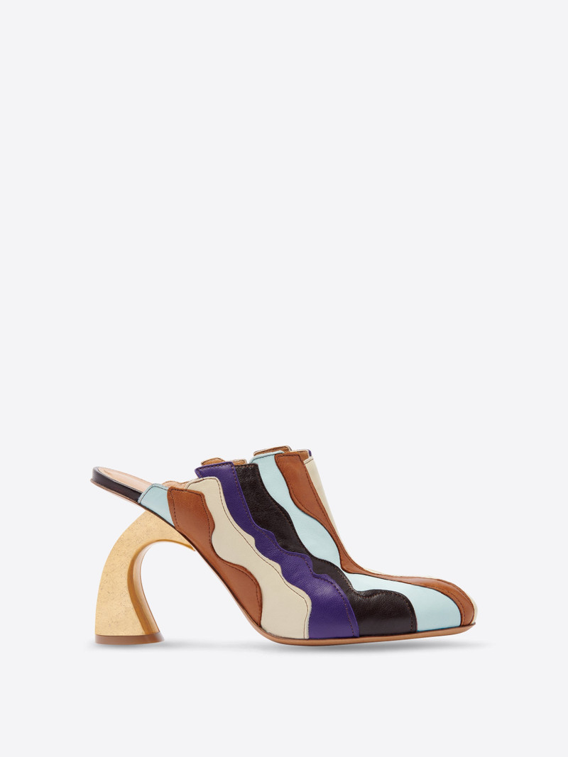Dries Van Noten PATCHWORK MULES outlook