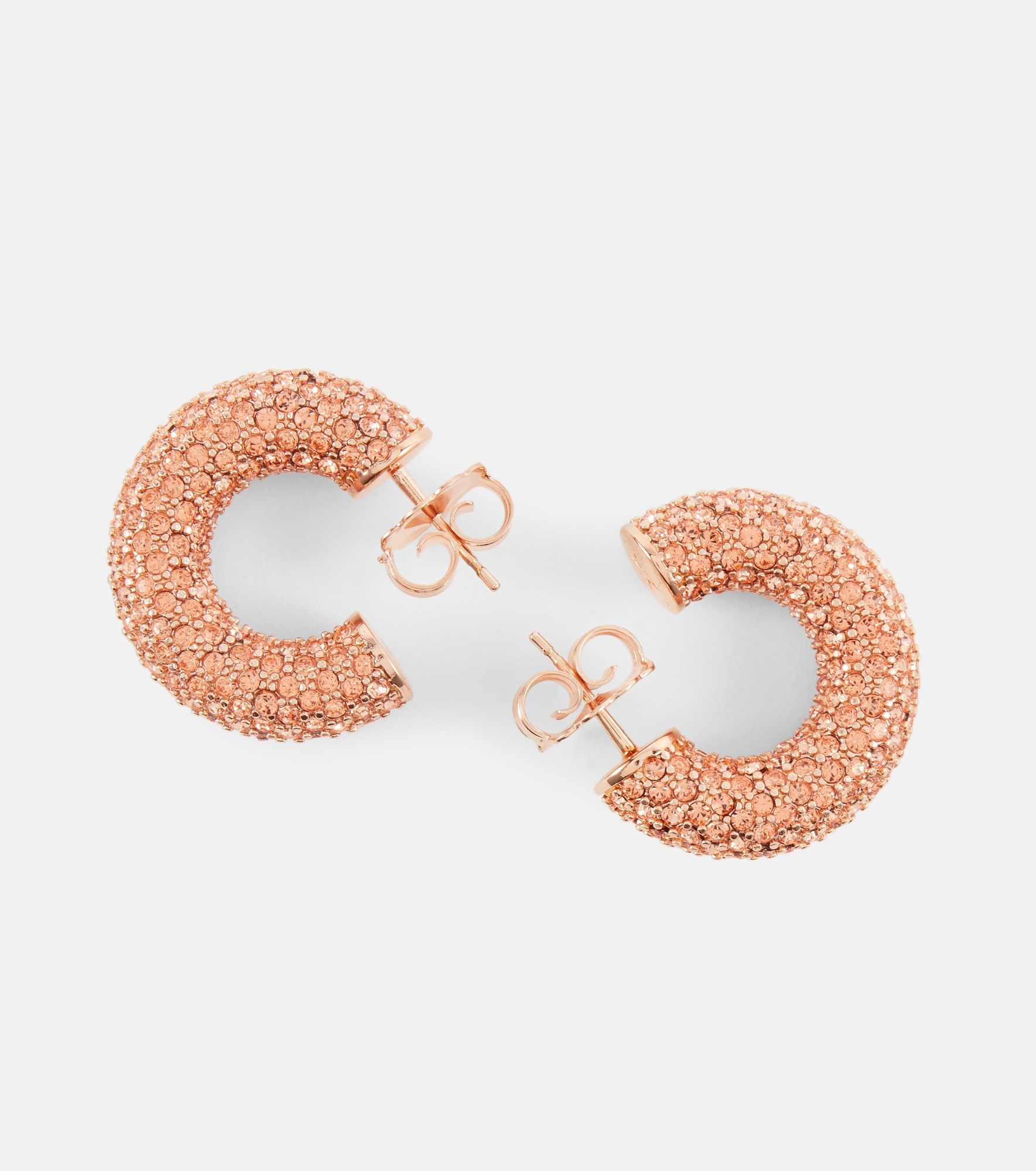 Cameron embellished hoop earrings - 4