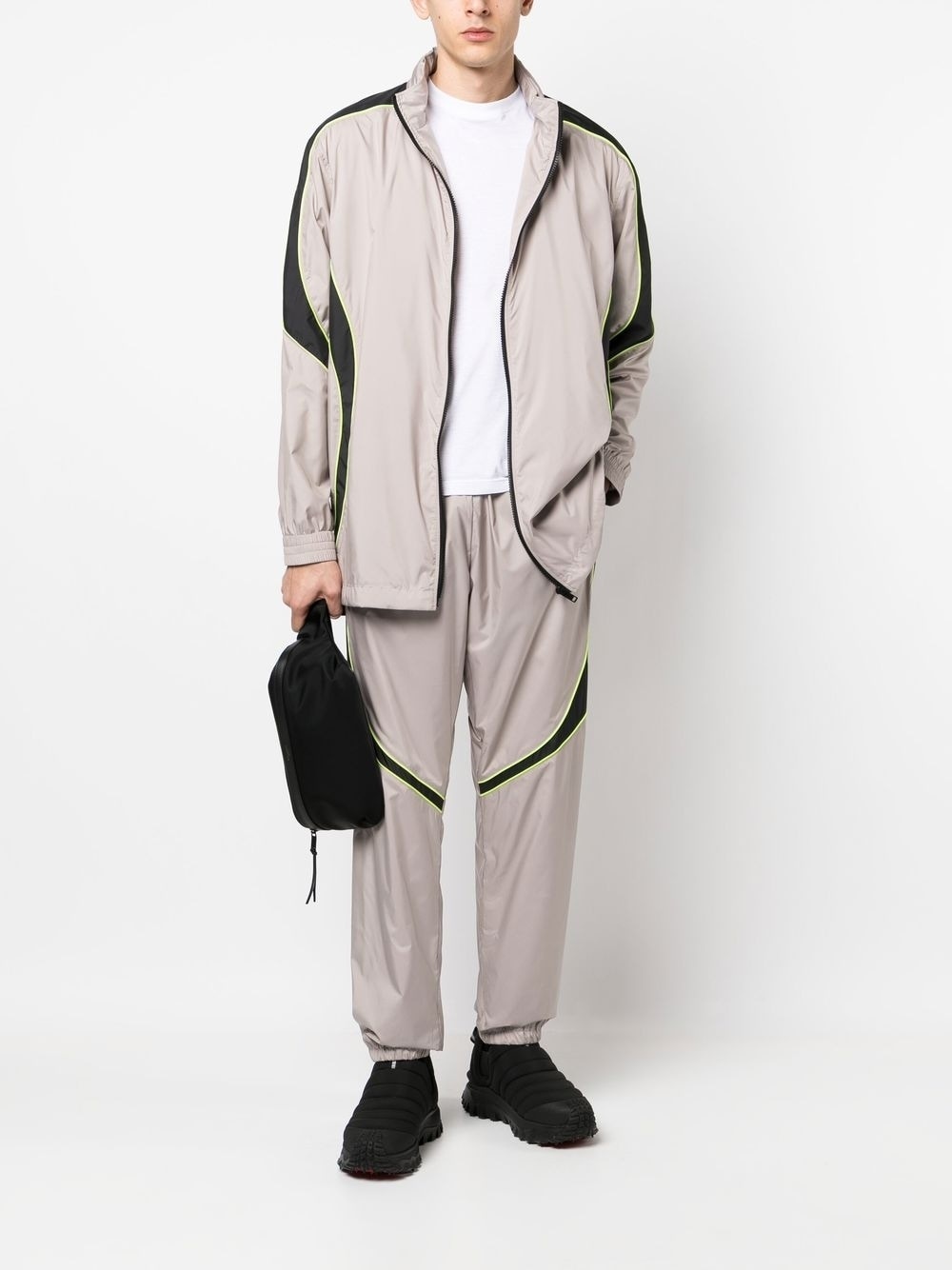 side-stripe track pants - 2