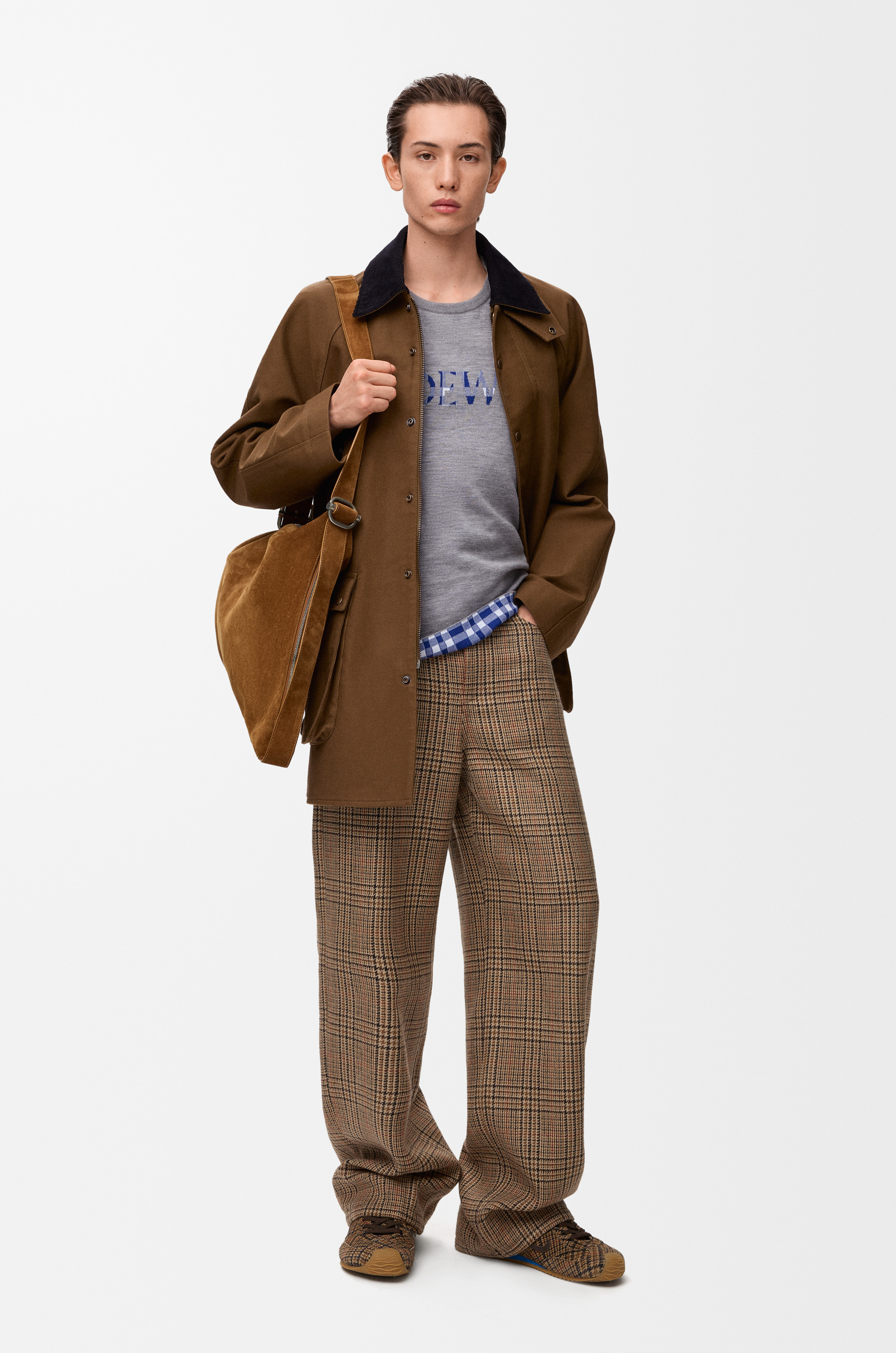 Trapeze jacket in cotton - 2