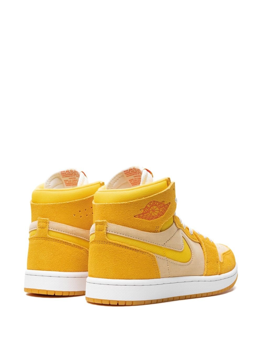 Air Jordan 1 Zoom Air CMFT 2 "Yellow Ochre/Tour Yellow-Pale Vanilla-Safety" sneakers - 4