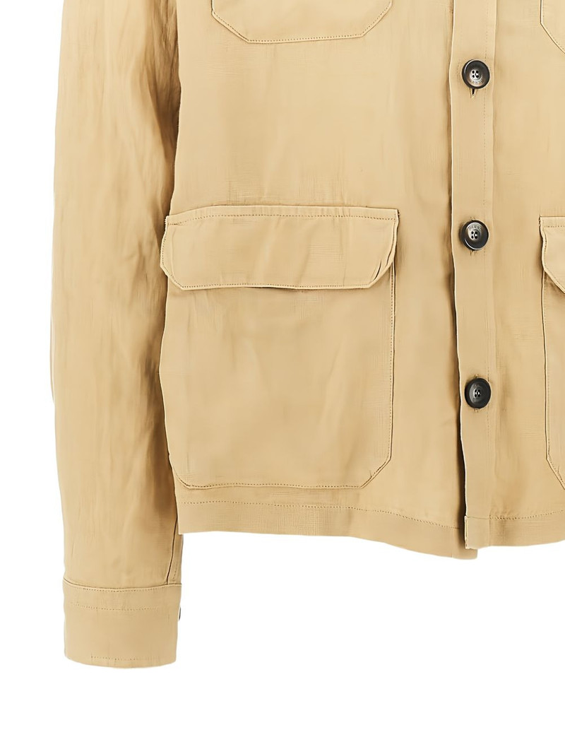 Herno linen shirt jacket outlook