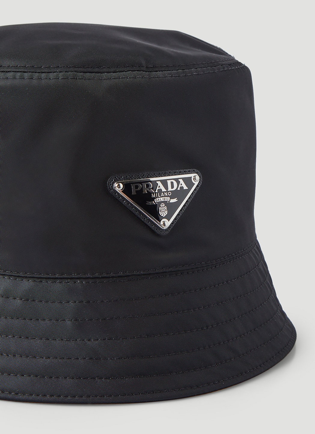 Prada Women Logo Bucket Hat - 4