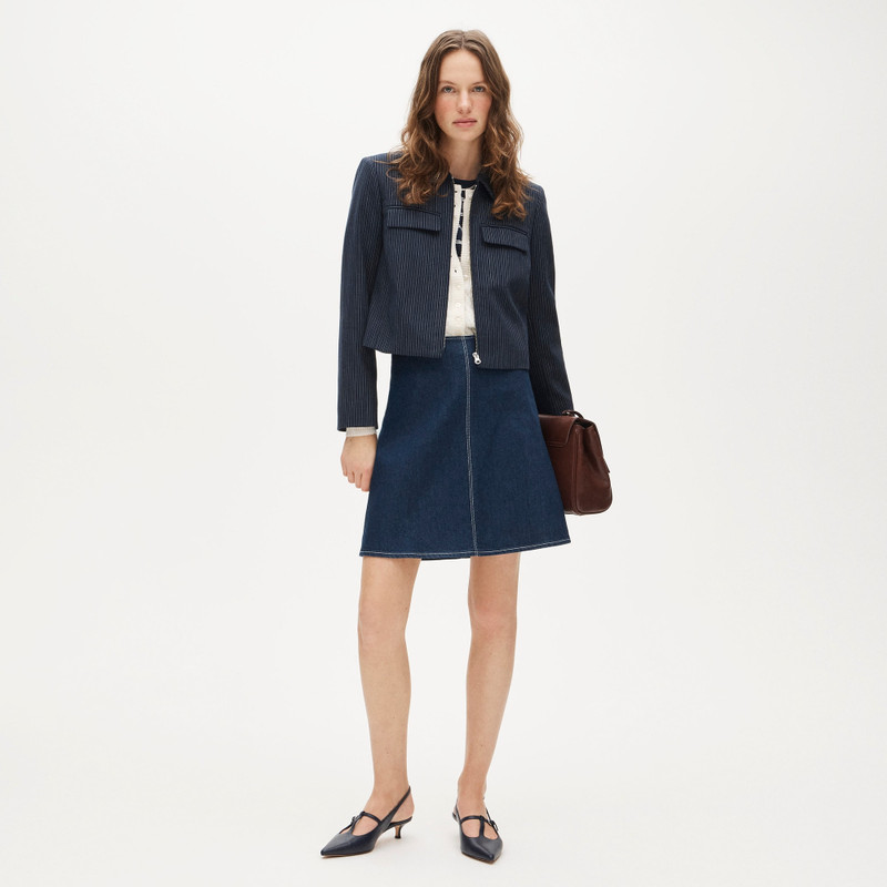 Fairfax skirt in denim 3
