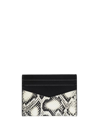 Givenchy snake pattern cardholder outlook