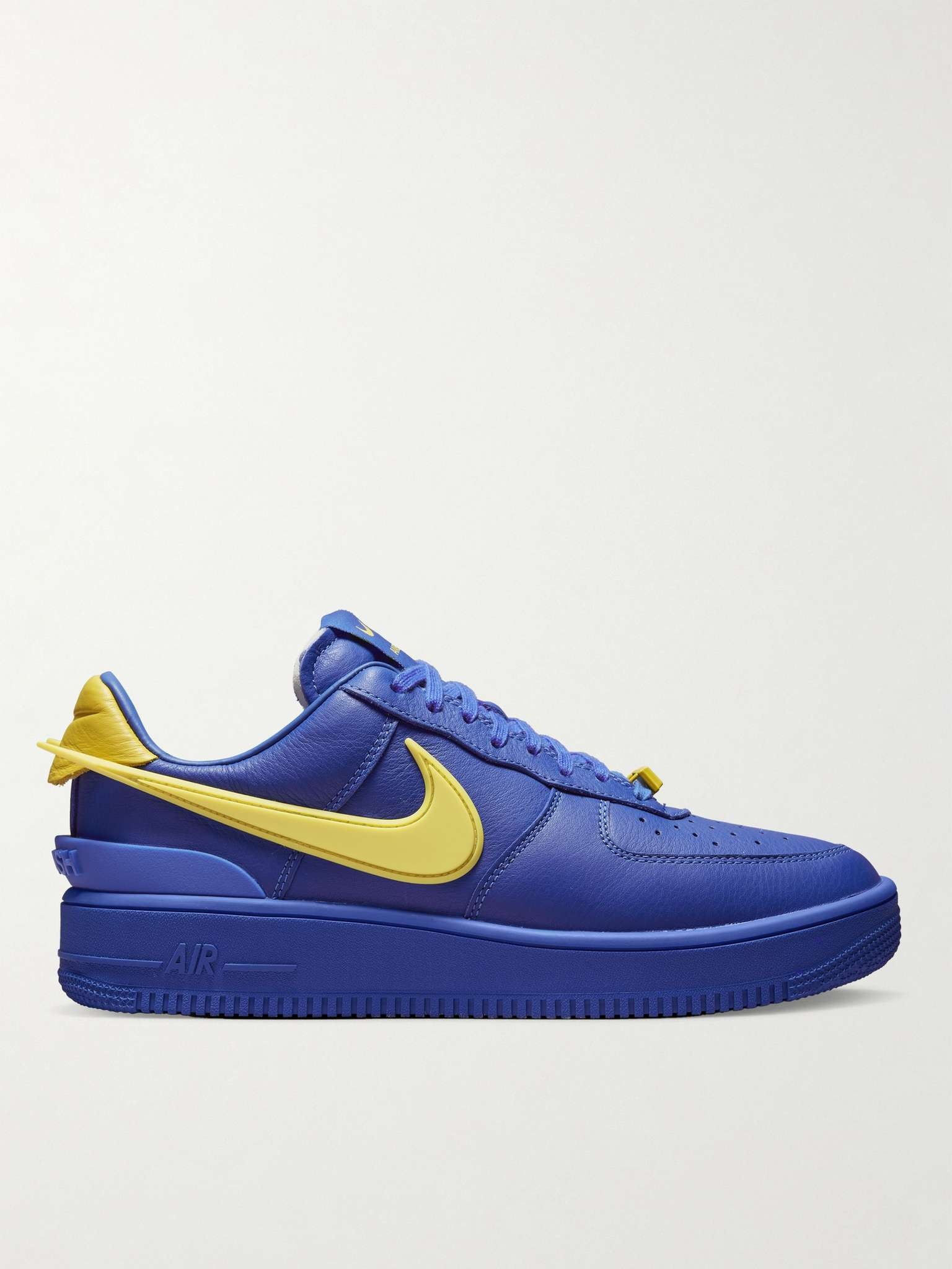 + AMBUSH Air Force 1 Rubber-Trimmed Leather Sneakers - 1