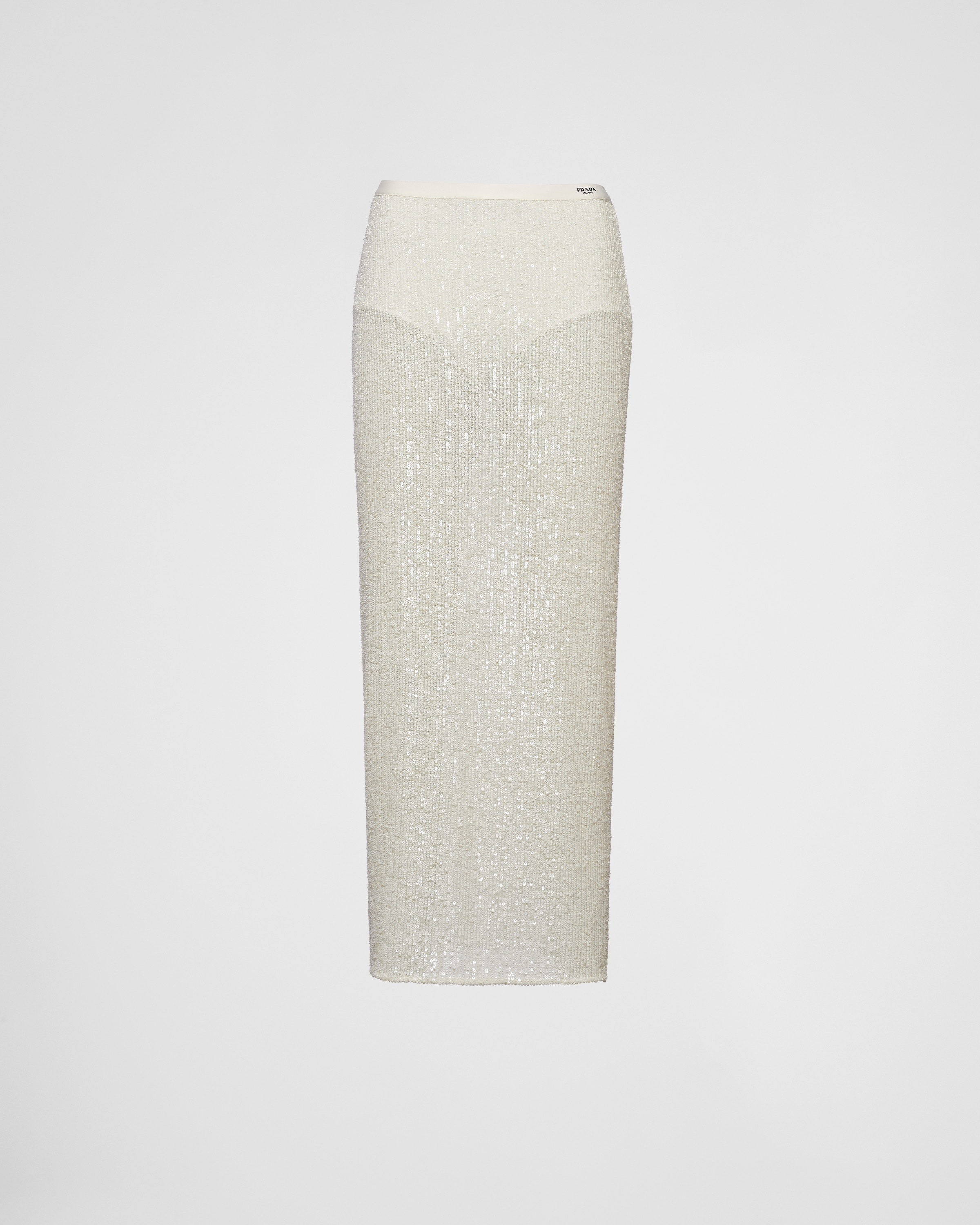 Stretch sequin skirt - 1