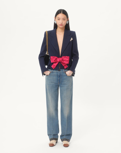 Valentino VISCOSE JACKET WITH BOW outlook