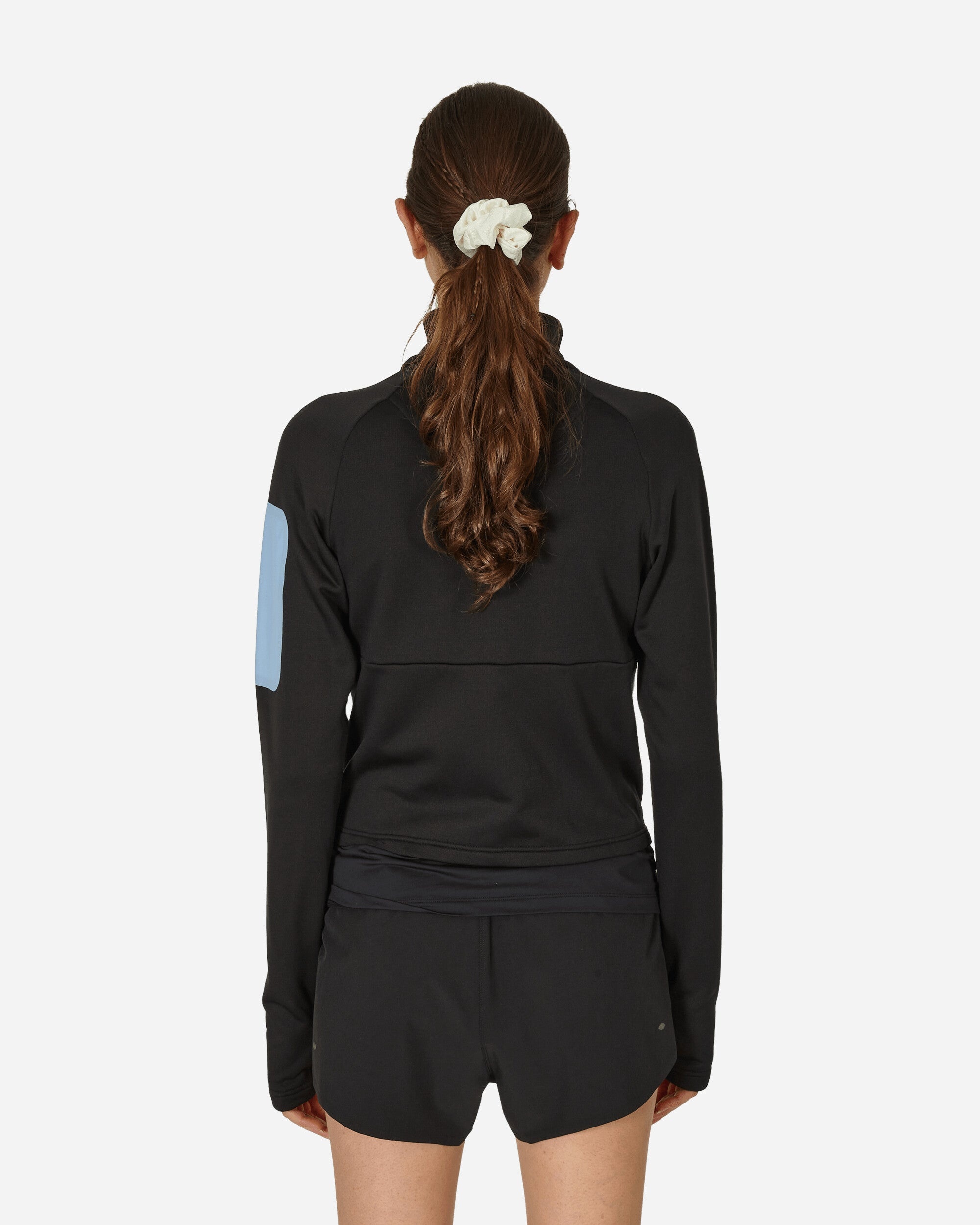 Full-Zip Grid Fleece Jacket Black - 3