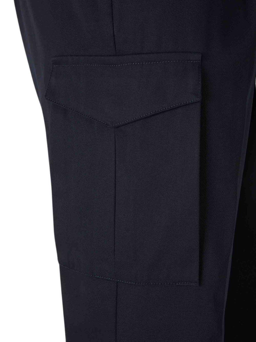 drawstring cargo trousers - 4