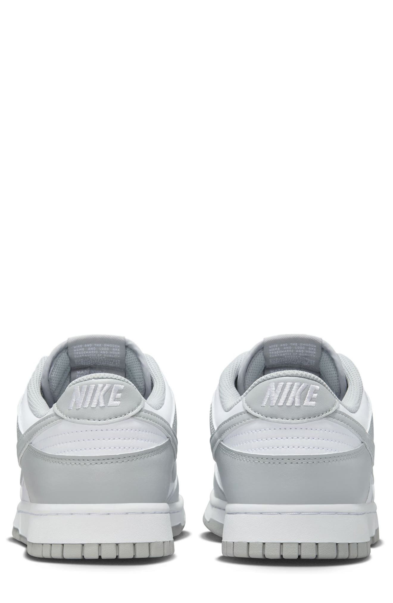 Nike Dunk Low Retro Basketball Sneaker in 105 White/ltskgy at Nordstrom - 5