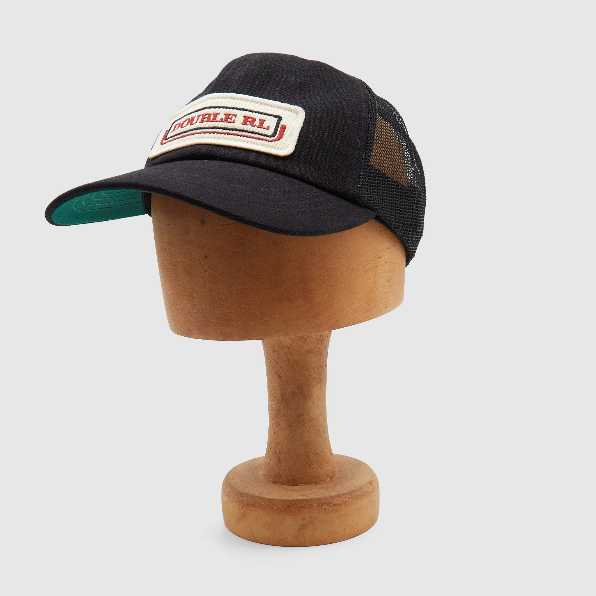 Double RL Mesh Logo Trucker Cap - 1