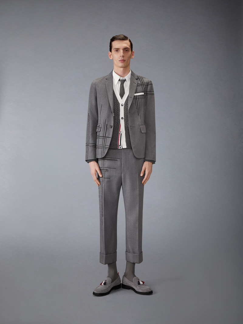 UNCONSTRUCTED WOOL SCHOOL UNIFORM SPORTCOAT 4