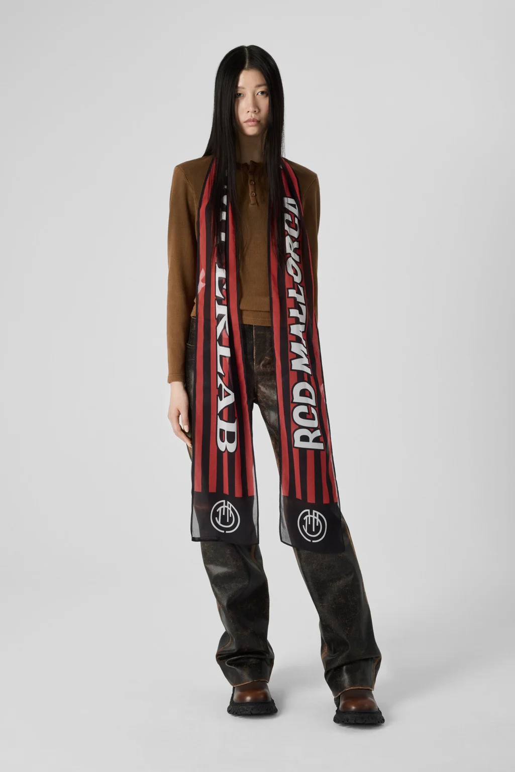 RCD MALLORCA SCARF RCD Mallorca Scarf in Red - 1