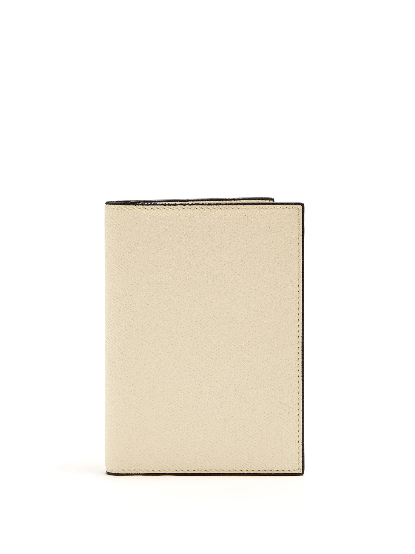 Grained-leather passport holder - 1