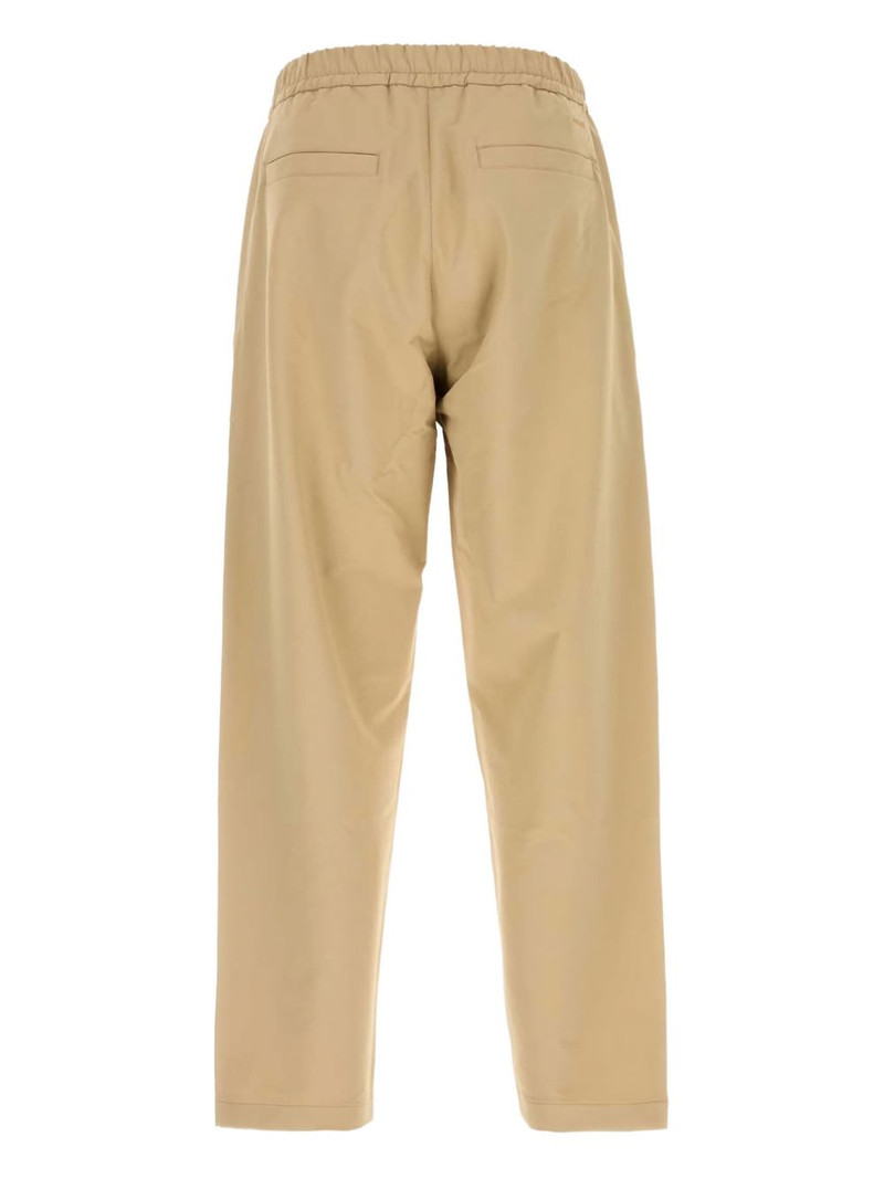 Herno elastic-waistband back-pockets trousers outlook