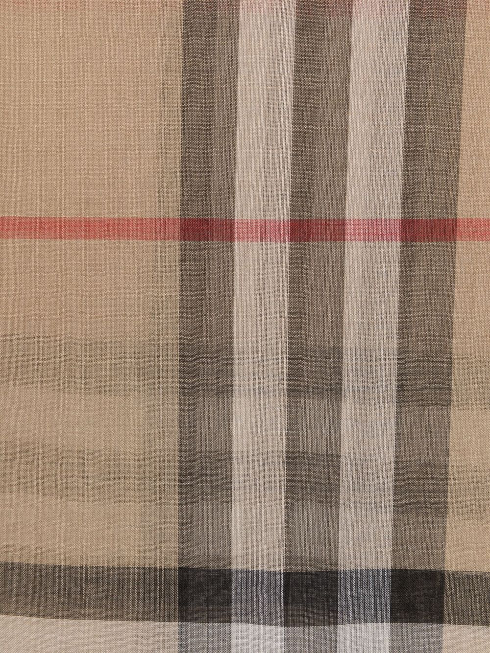 Burberry Check print Scarf - 3