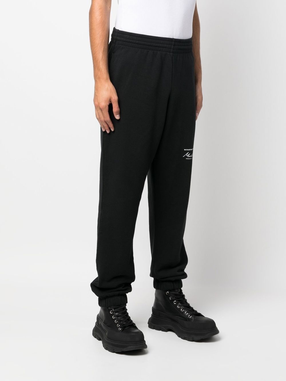 logo-print track pants - 4