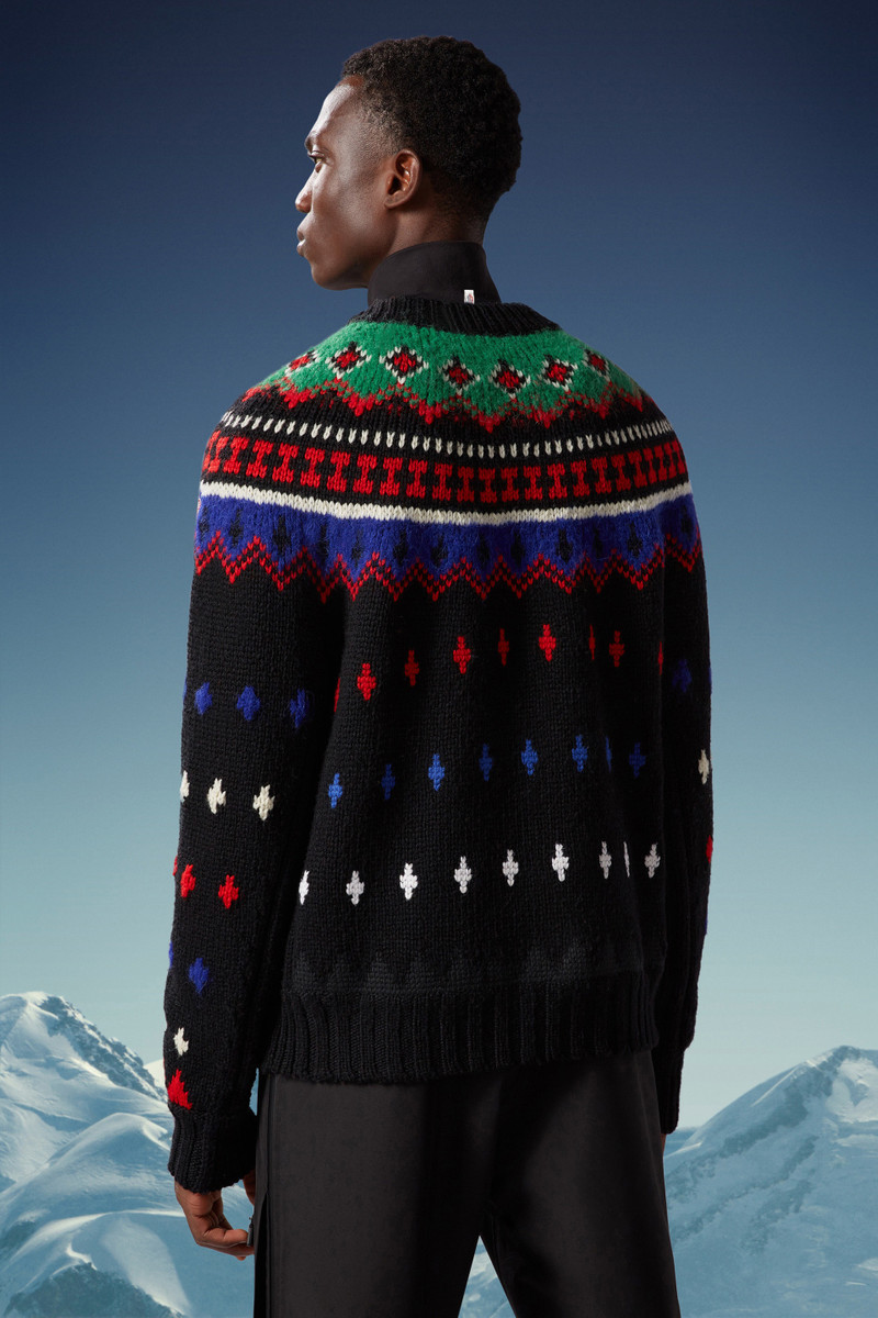 Alpaca & Wool Jacquard Sweater 5