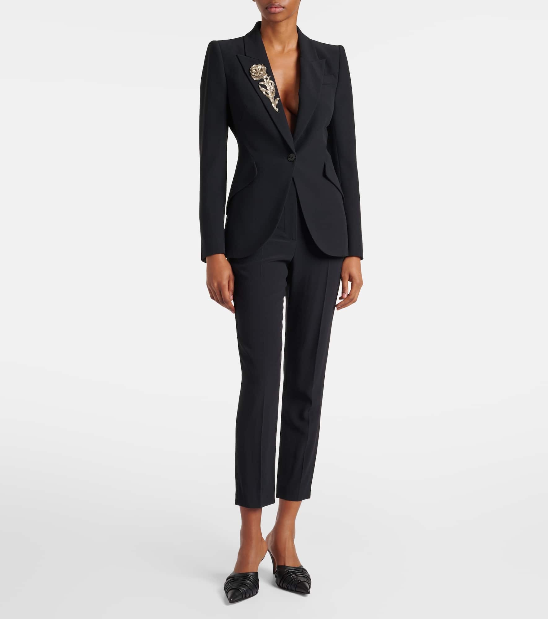 Embroidered blazer - 2