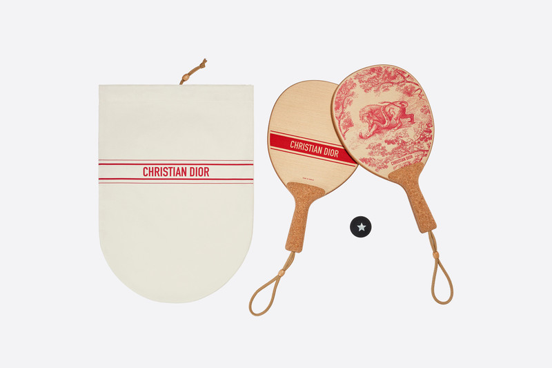 Dior Set of 2 Beach Rackets and Balls outlook