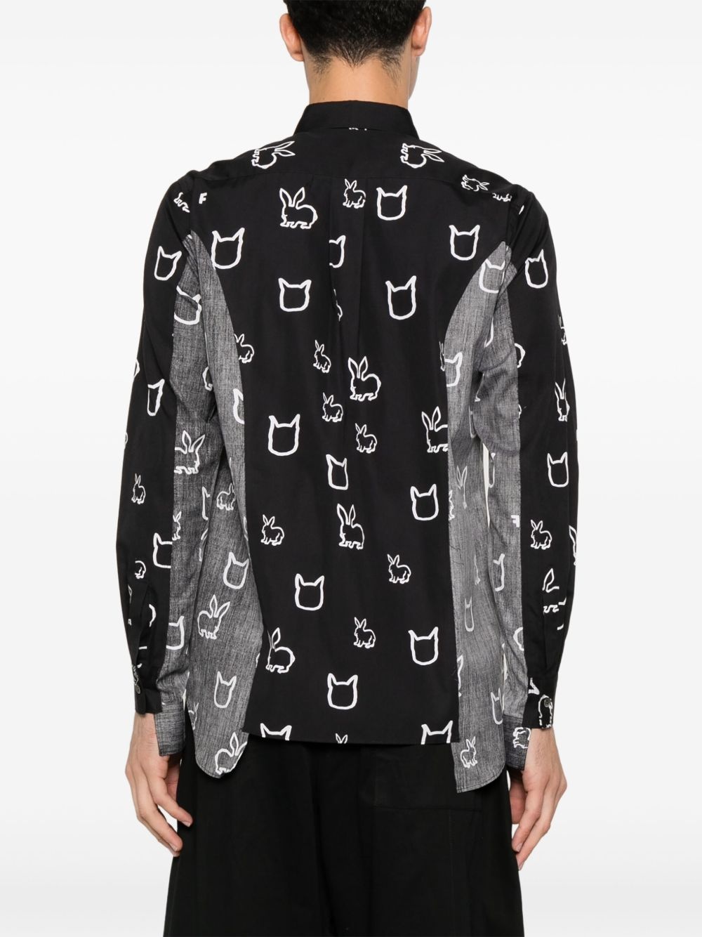 graphic-print shirt - 4