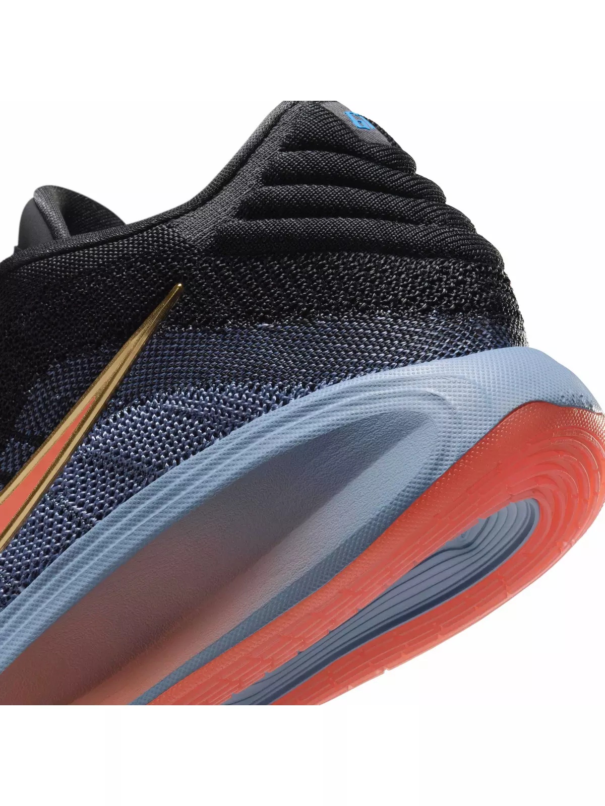 G.T. Hustle 3 "Anthracite/Ashen Slate/Metallic Gold/Light Wild Mango" Men's Basketball Shoe - 8