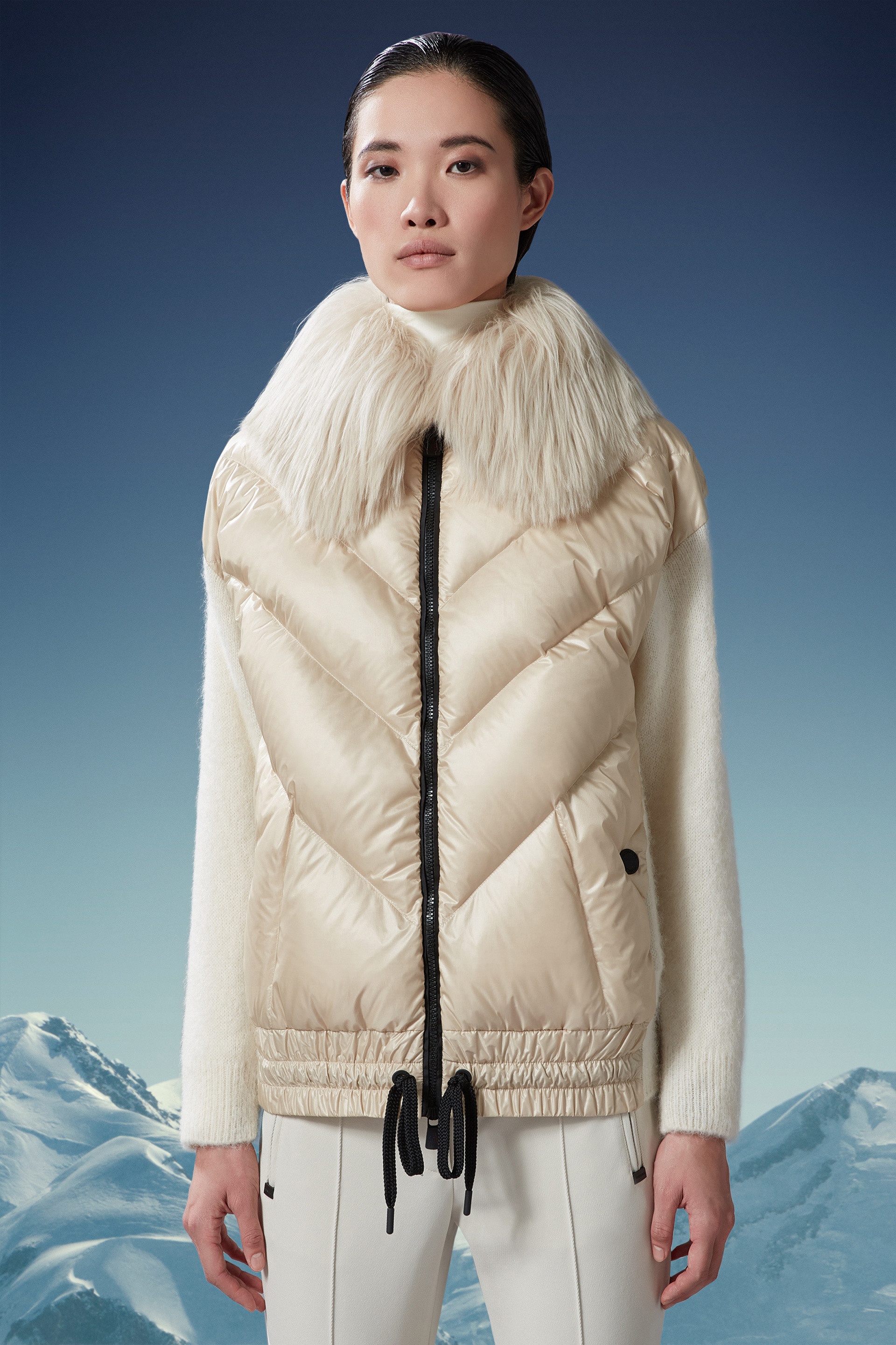 Padded Wool & Alpaca Zip-Up Cardigan - 3