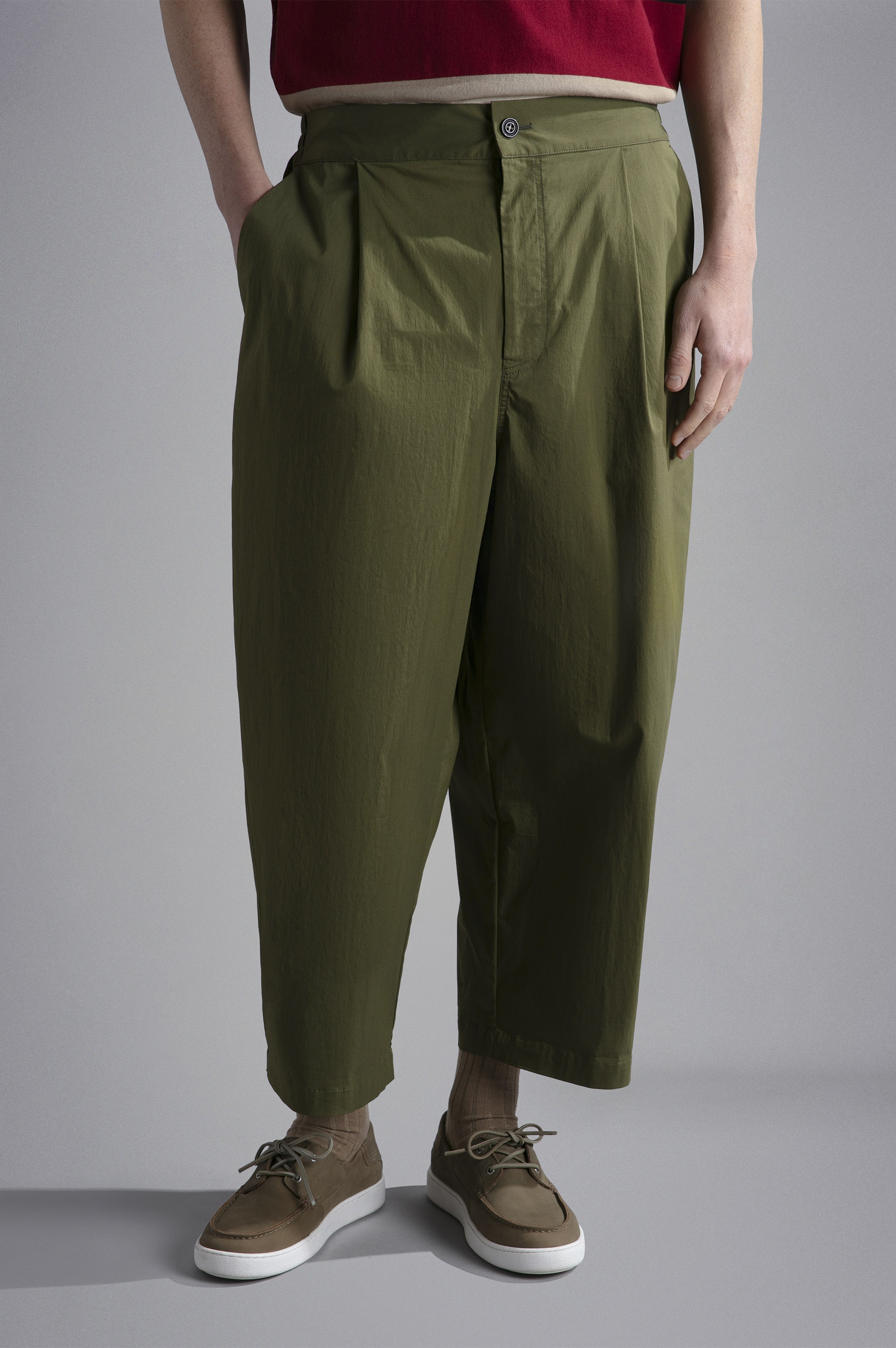 TECHNICAL COTTON TROUSERS - 6