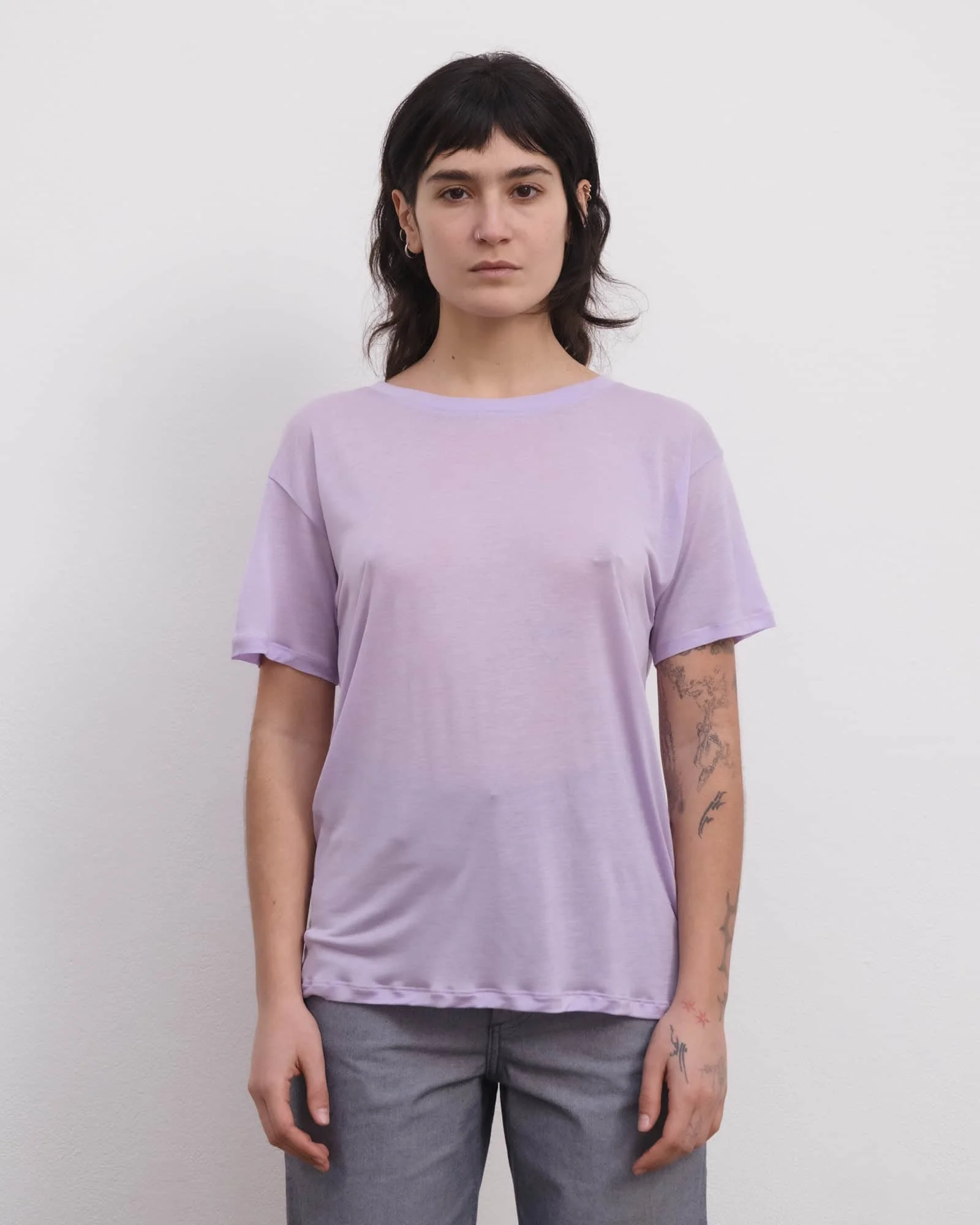 Loose Tee Shirt - Bamboo Lyocell - 1