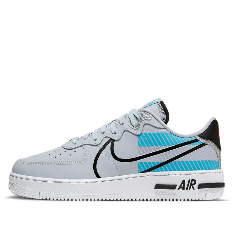 Nike 3M x Air Force 1 React LX 'Pure Platinum Baltic Blue' CT3316-001 - 1