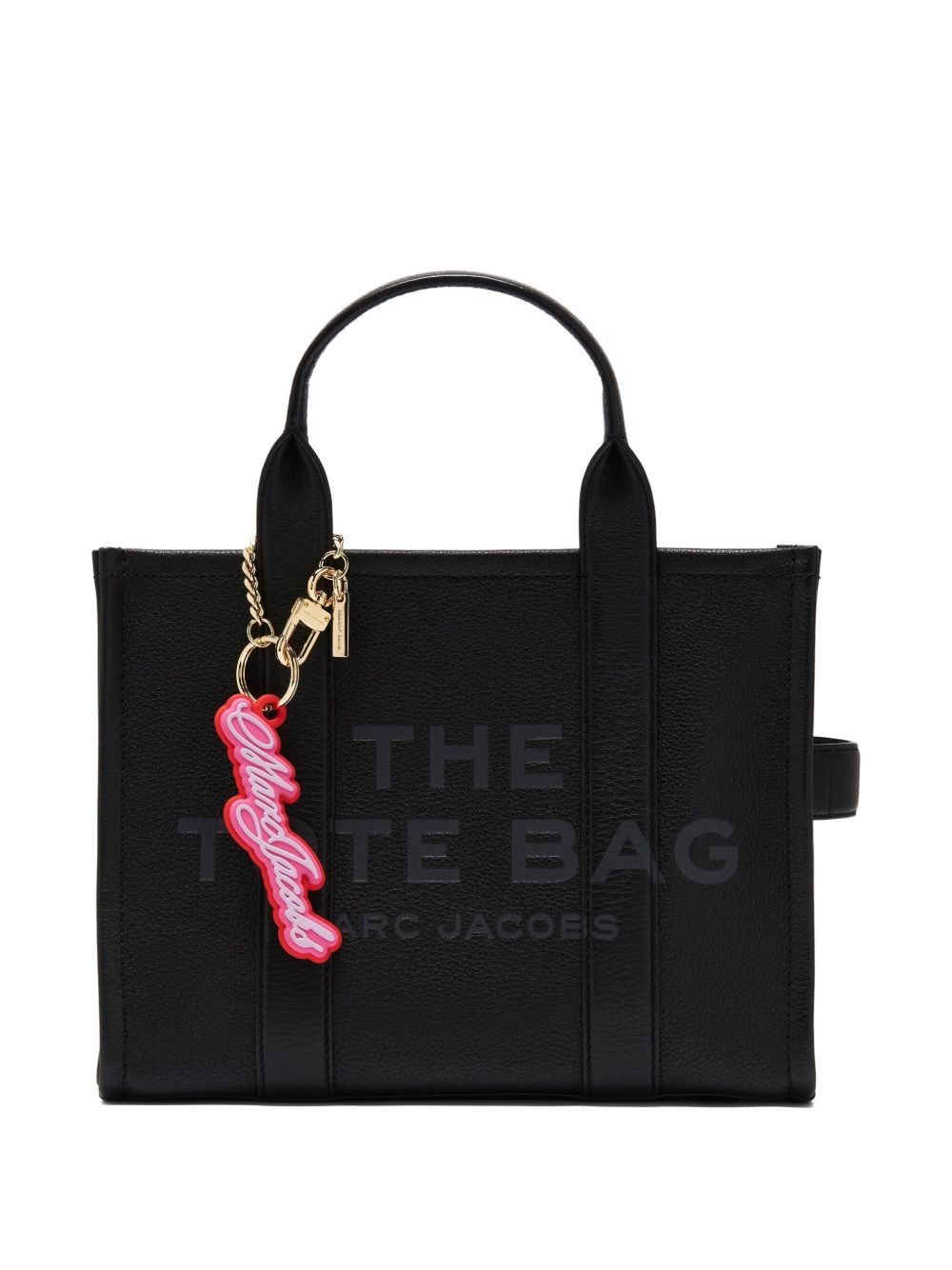 The Cursive Logo bag charm - 3