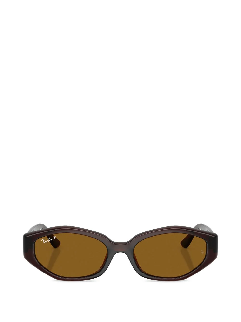 geometric-frame sunglasses - 1