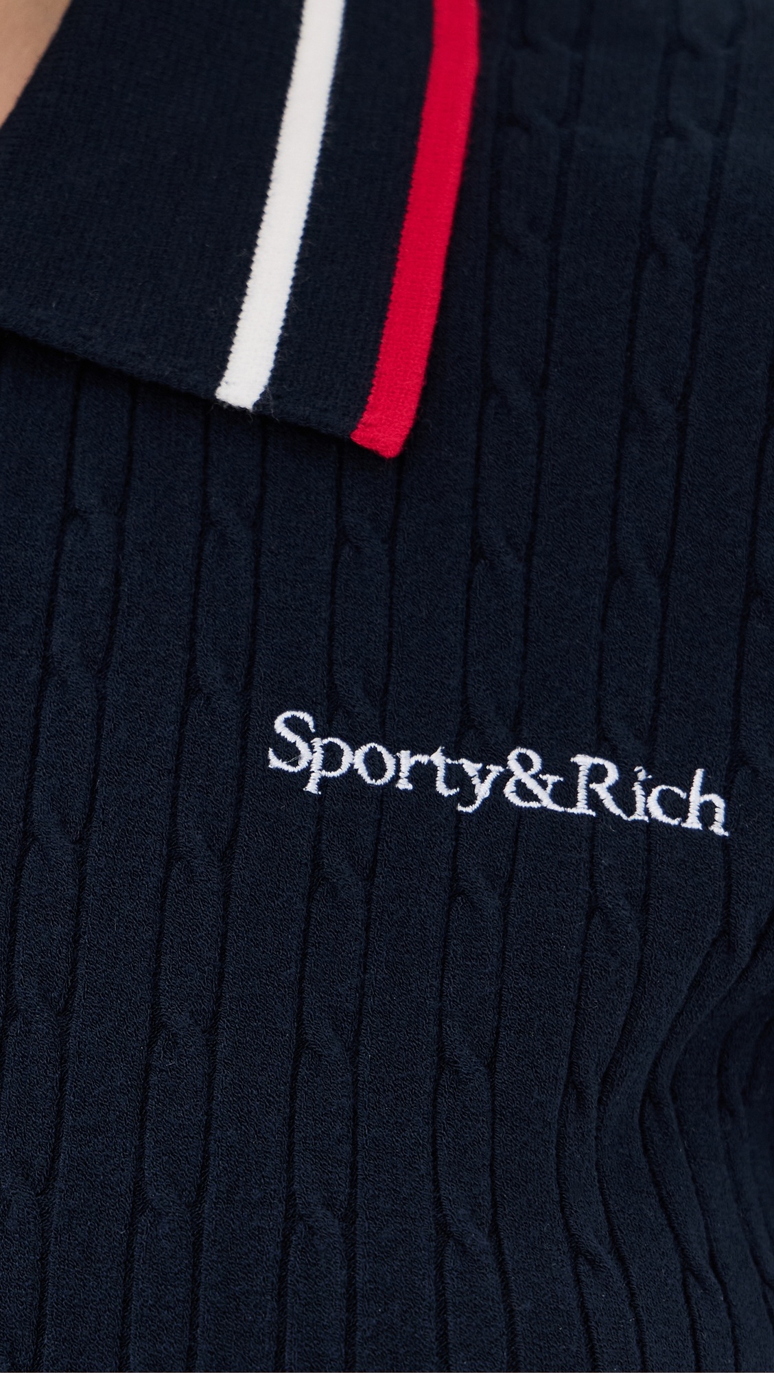Serif Logo Mila Short Sleeves Polo - 5