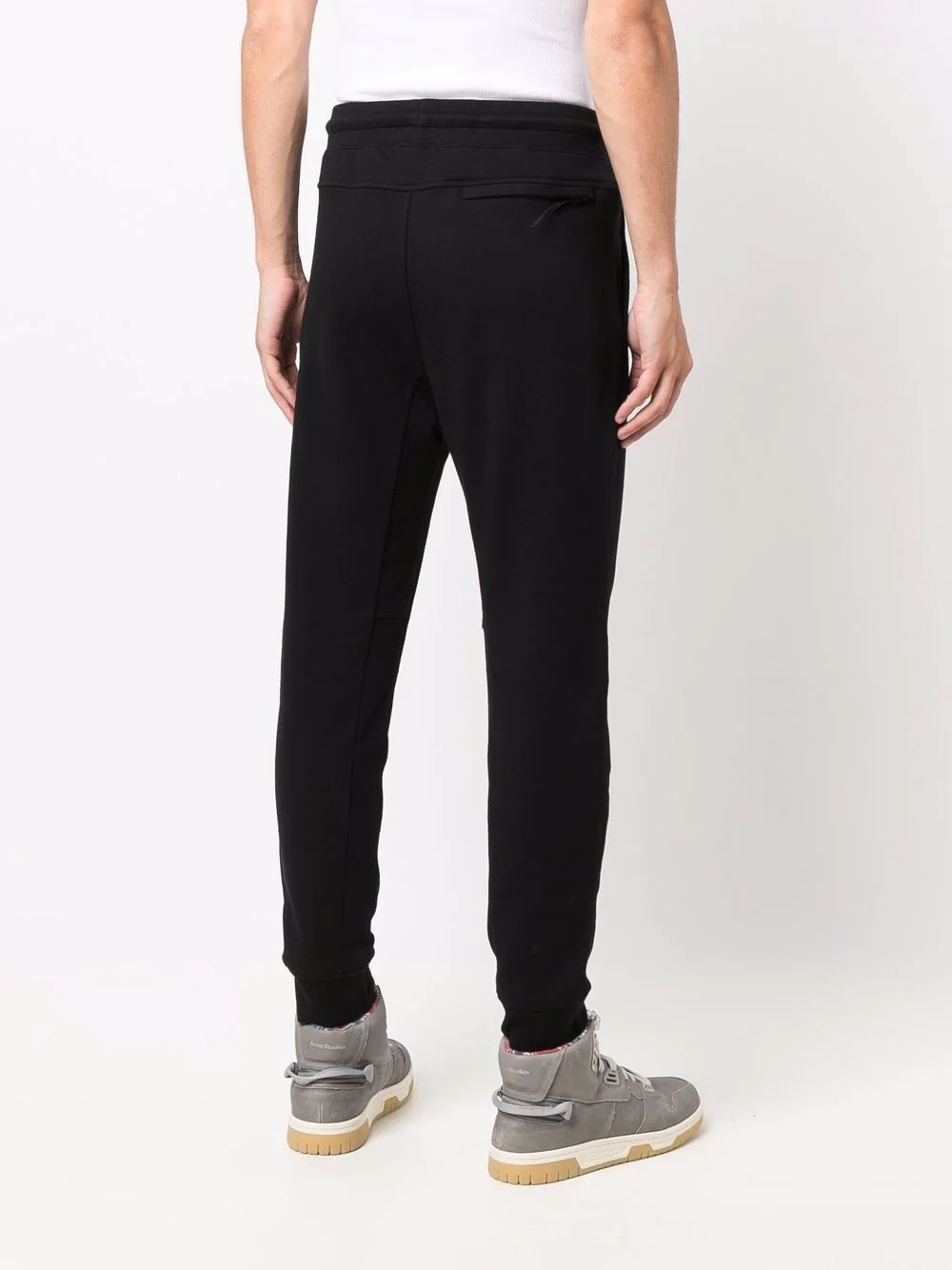 drop-crotch slim joggers - 4