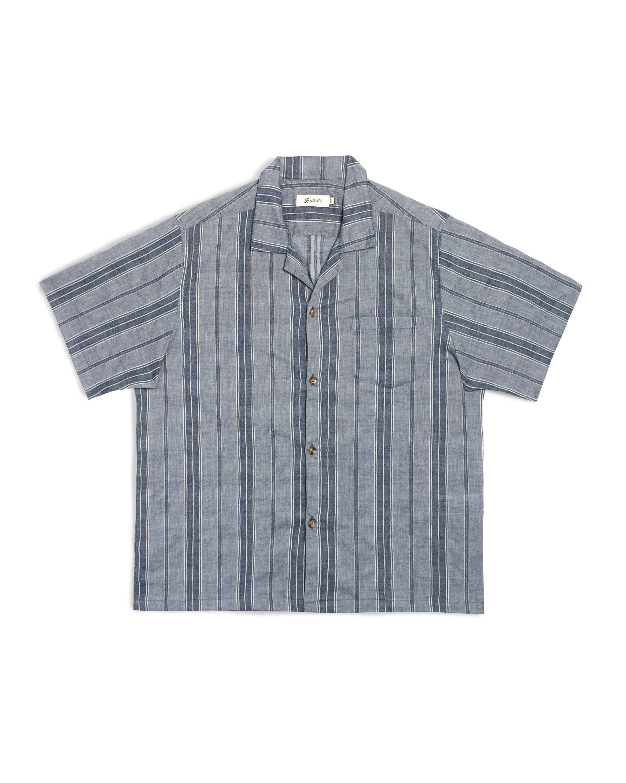 Rain Stripe Camp Shirt - 1