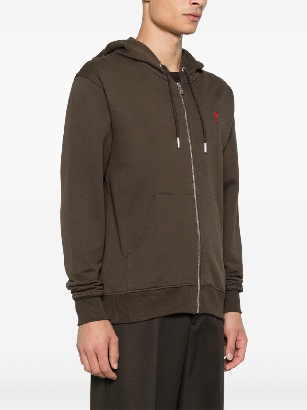 AMI Paris BOXY OFF WHITE ADC SWEATER Grey | BSTN Store