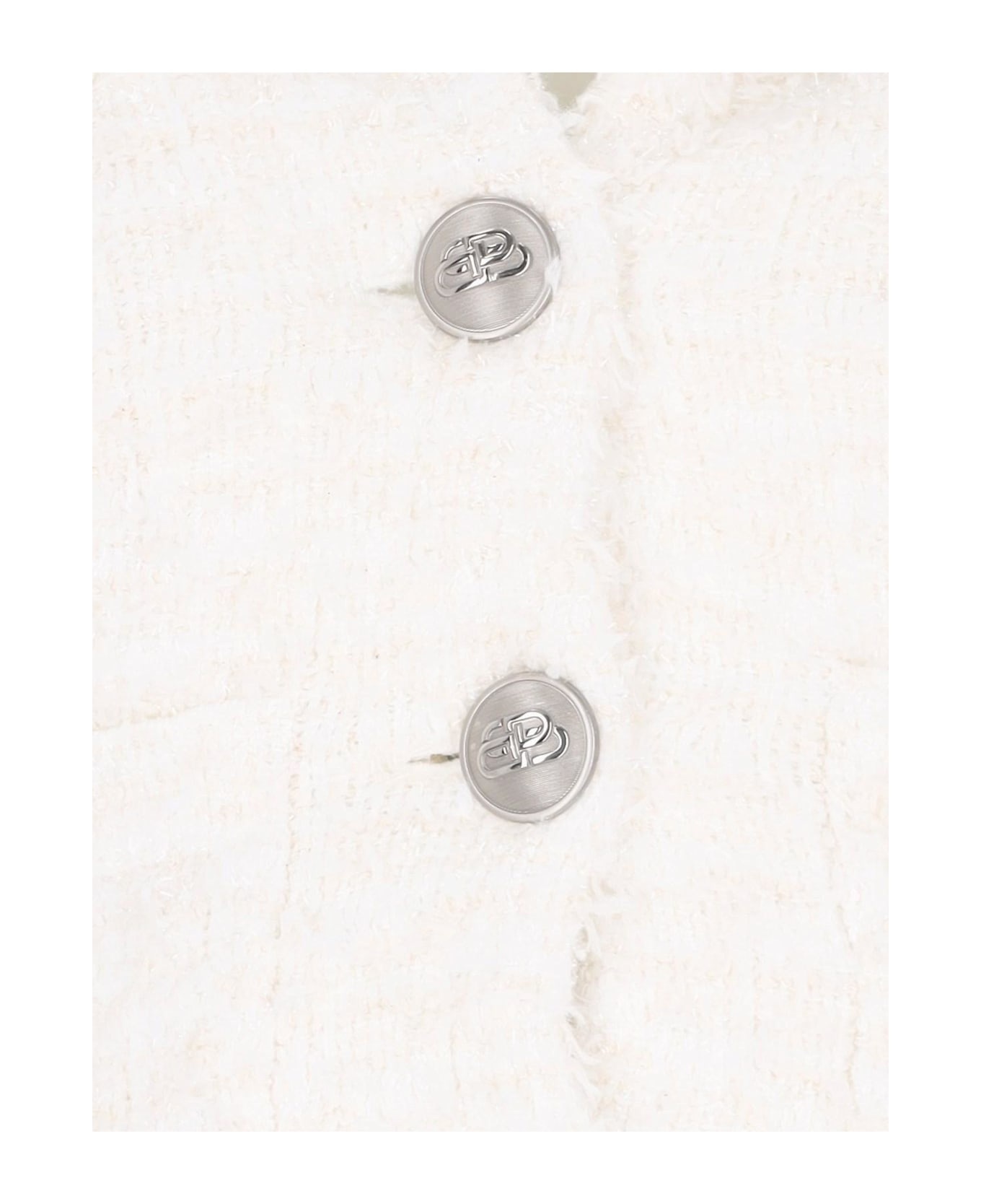 Button Crop Cardigan - 3