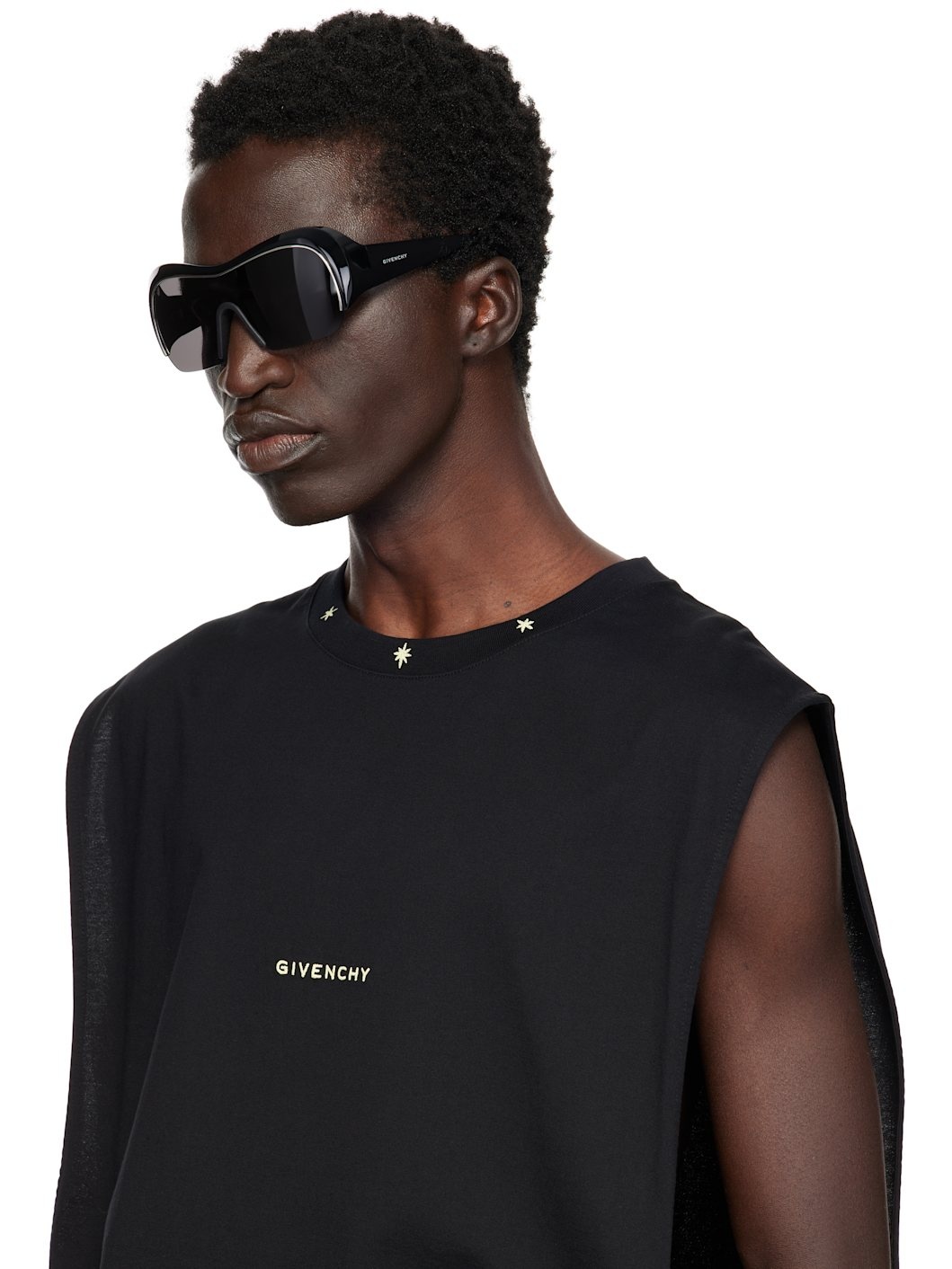 Black Night Bird Injected Sunglasses - 4