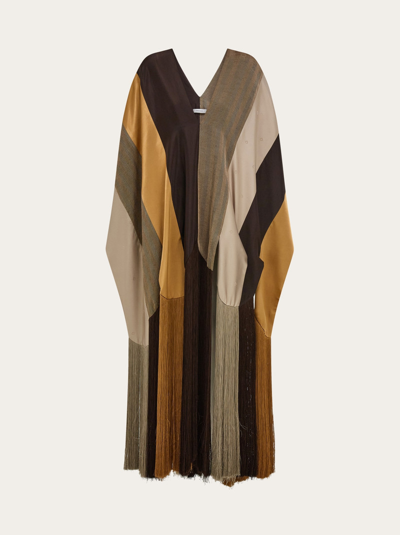Patchwork poncho 1