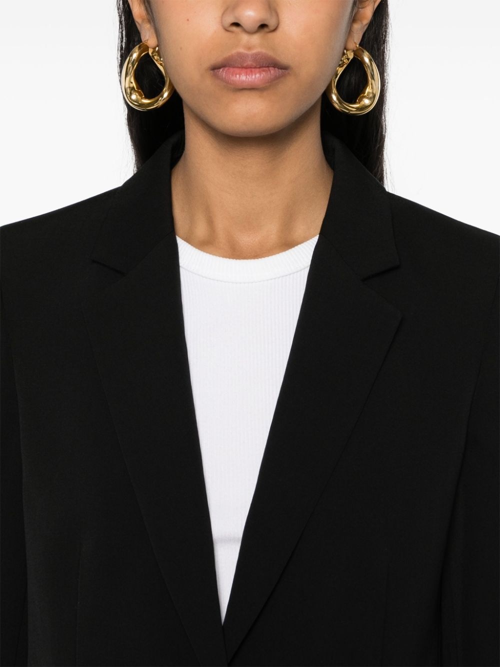 single-breasted blazer - 5
