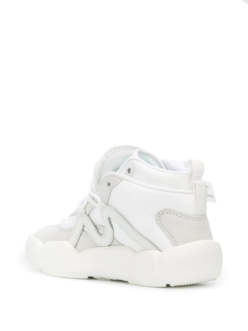 high-top leather sneakers 3
