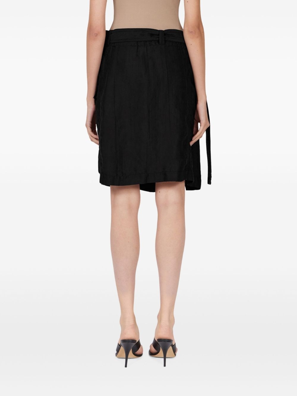 wrap midi skirt - 3