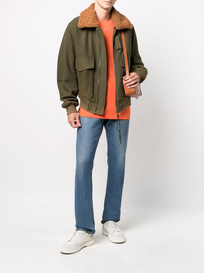 Diesel aviator felt jacket outlook