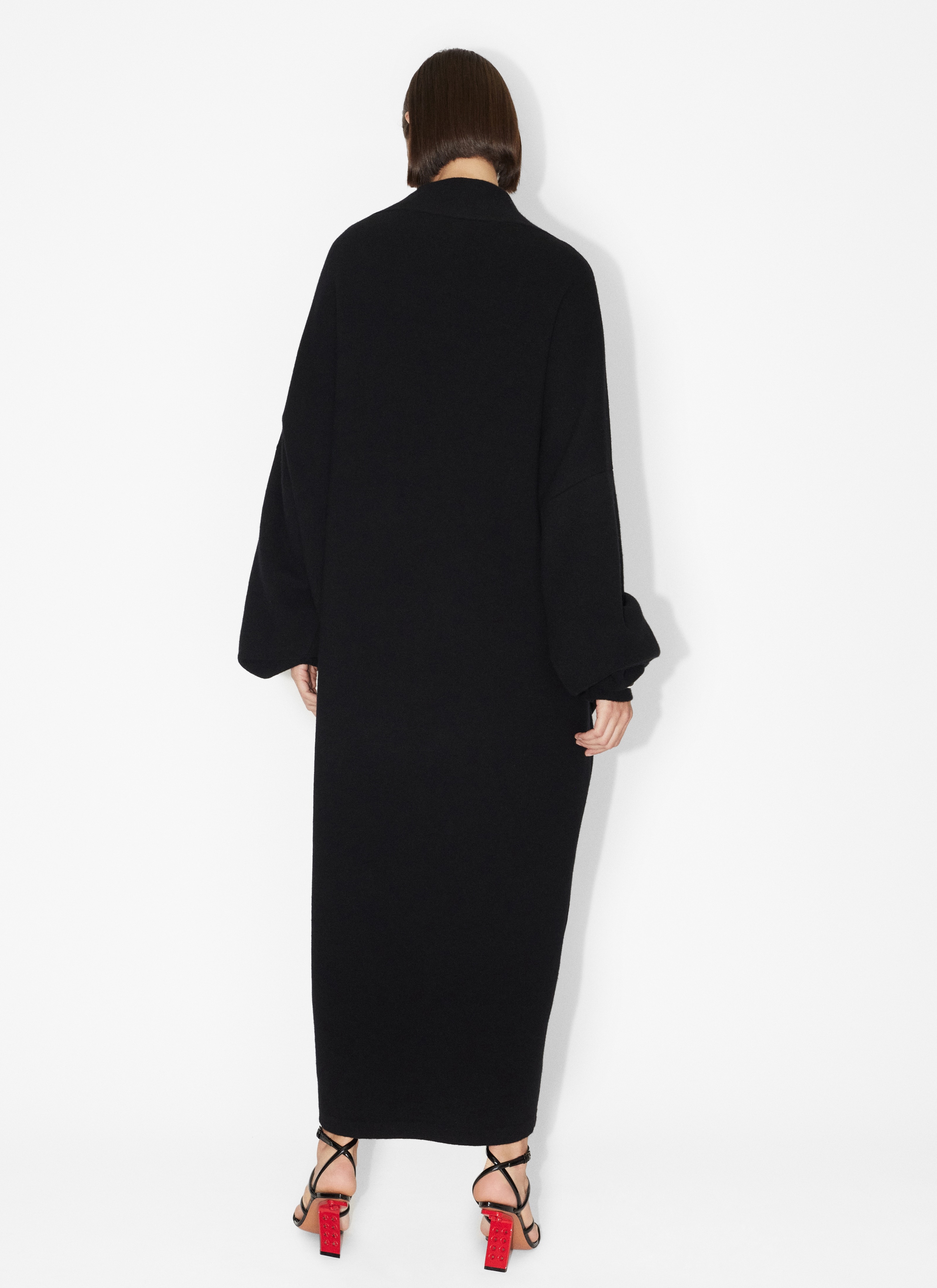 BOILED CASHMERE COAT - 3