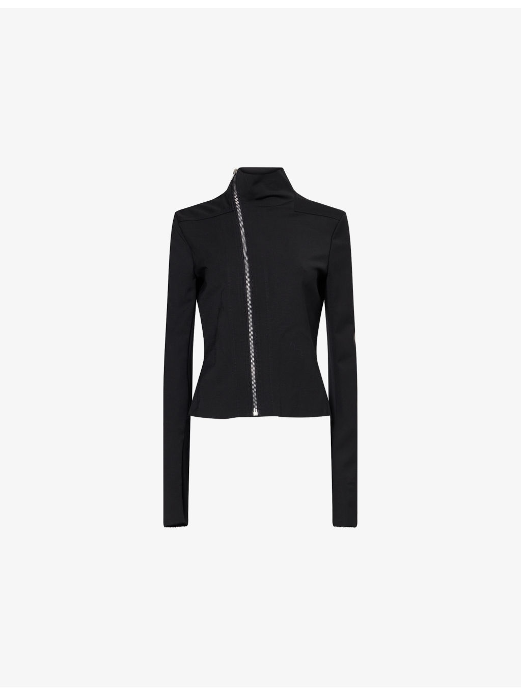 Gary High-Neck Stretch-Wool Blend Jacket - 1