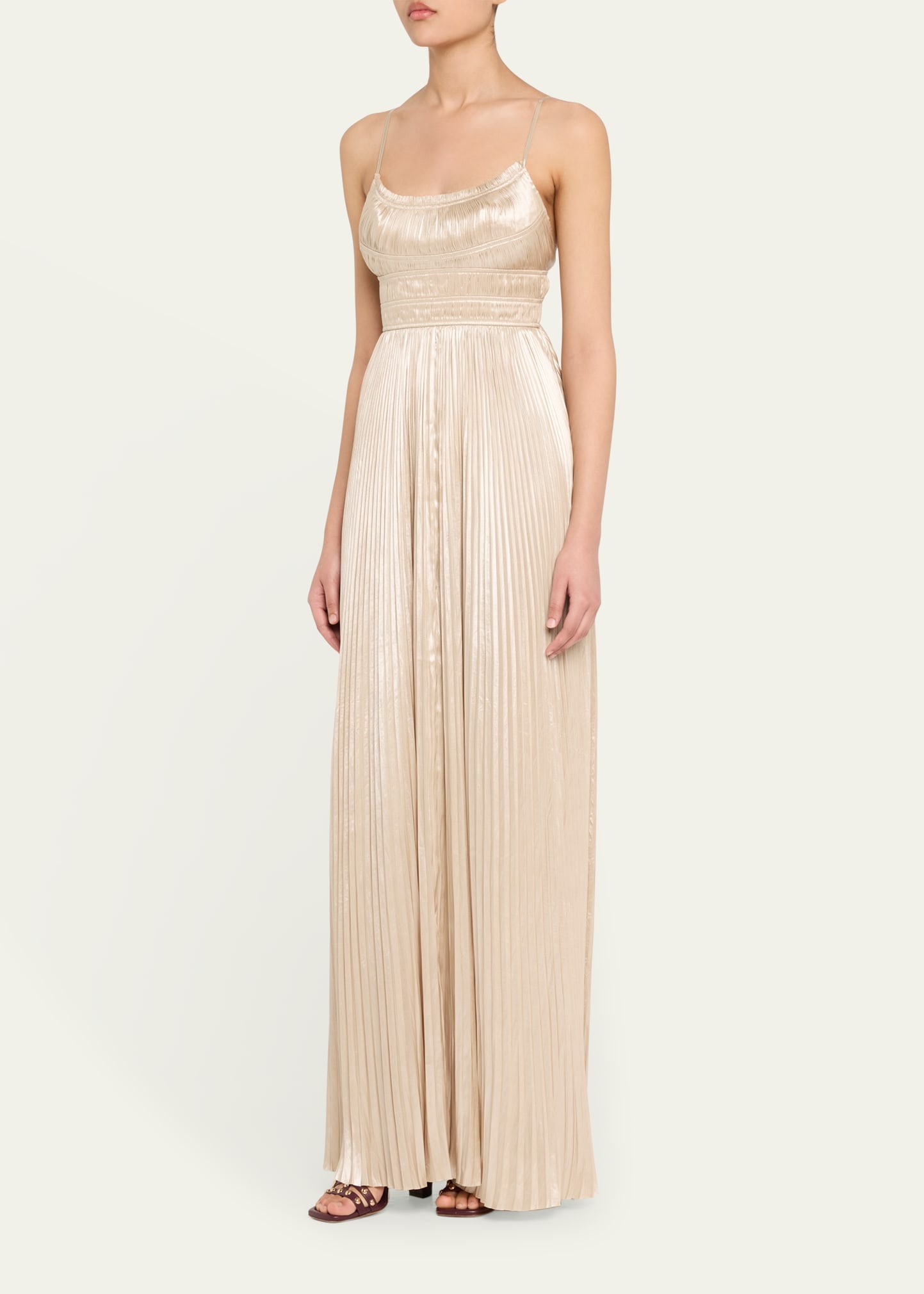 The Reine Pleated Gown - 4