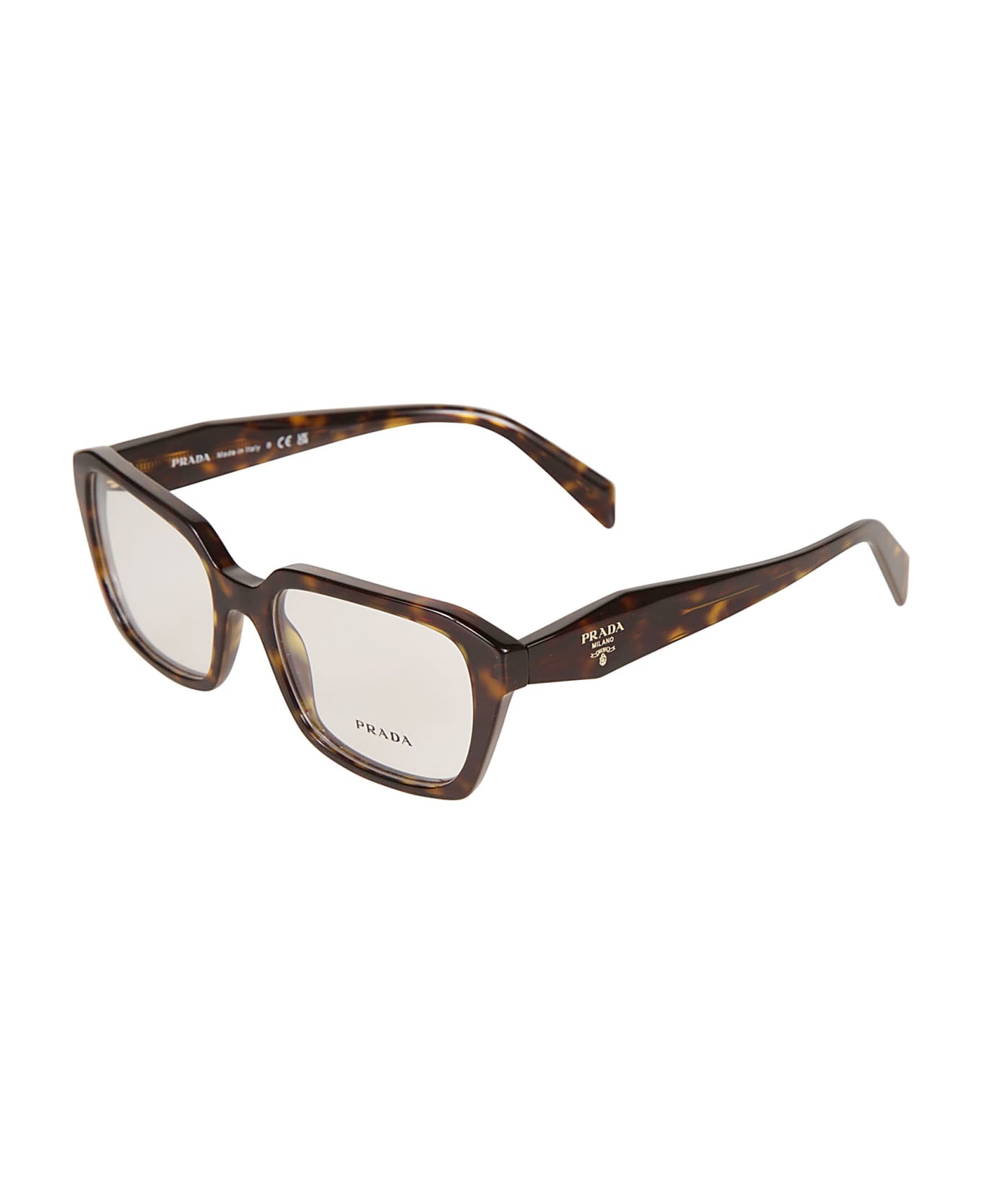 メガネ PRADA FW25 Prada - A04V VISTA - 07R1O1 (A04V VISTA 07R1O1) Prada PR A04V Irregular Eyeglasses | EyeOns.com